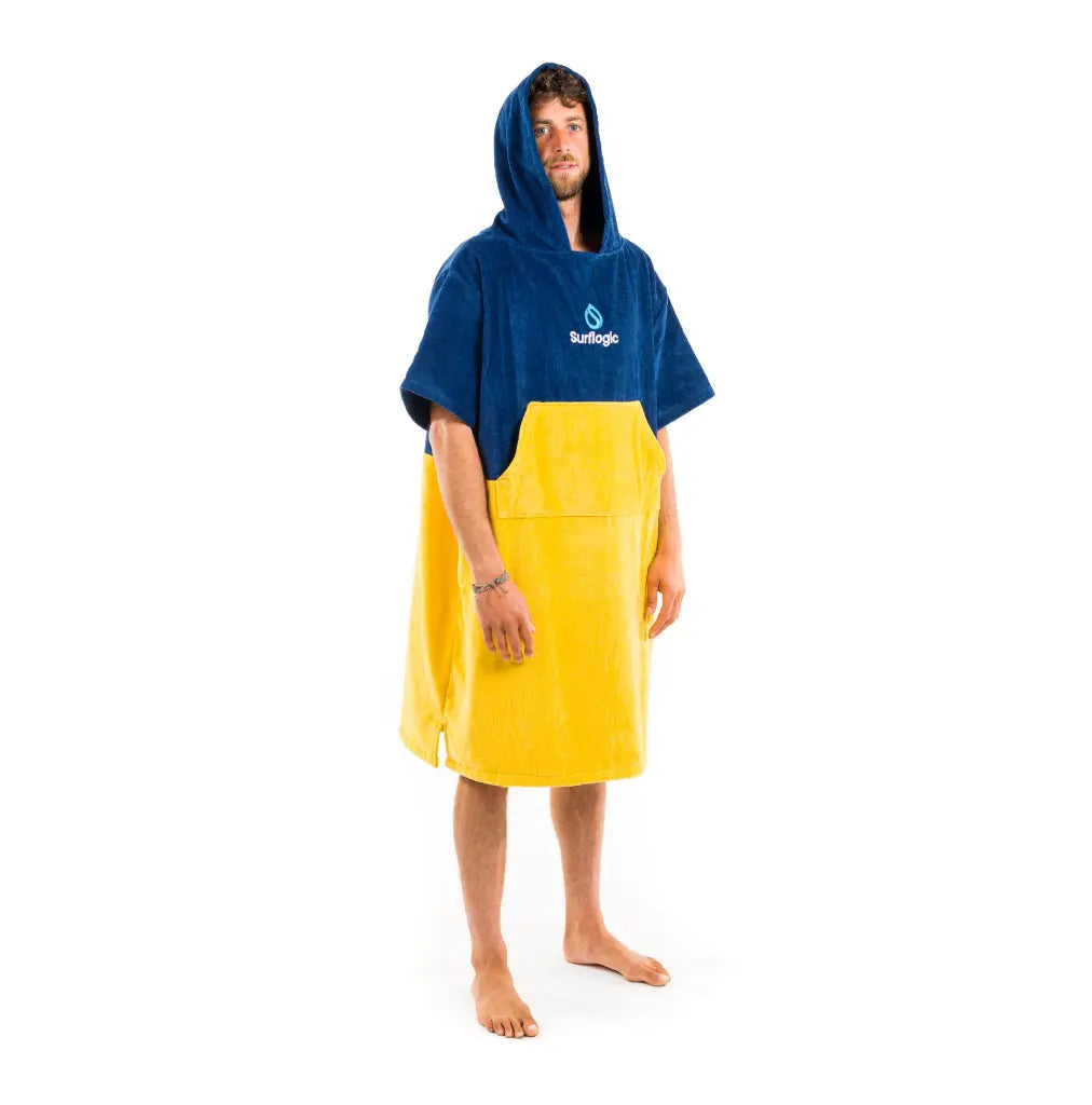 omkleed handdoek surf strandlaken poncho omkleed handdoek geen blauw surflogic noordzee capbreton surf