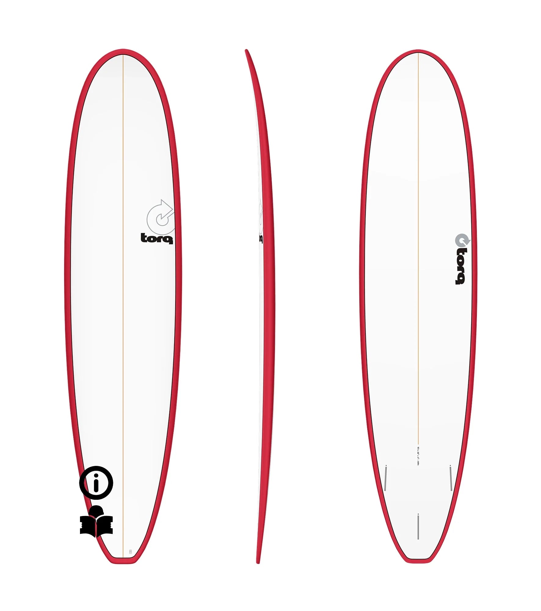 Torq Longboard TET - Futures - 2 + 1 Fin FACTORY SECOND