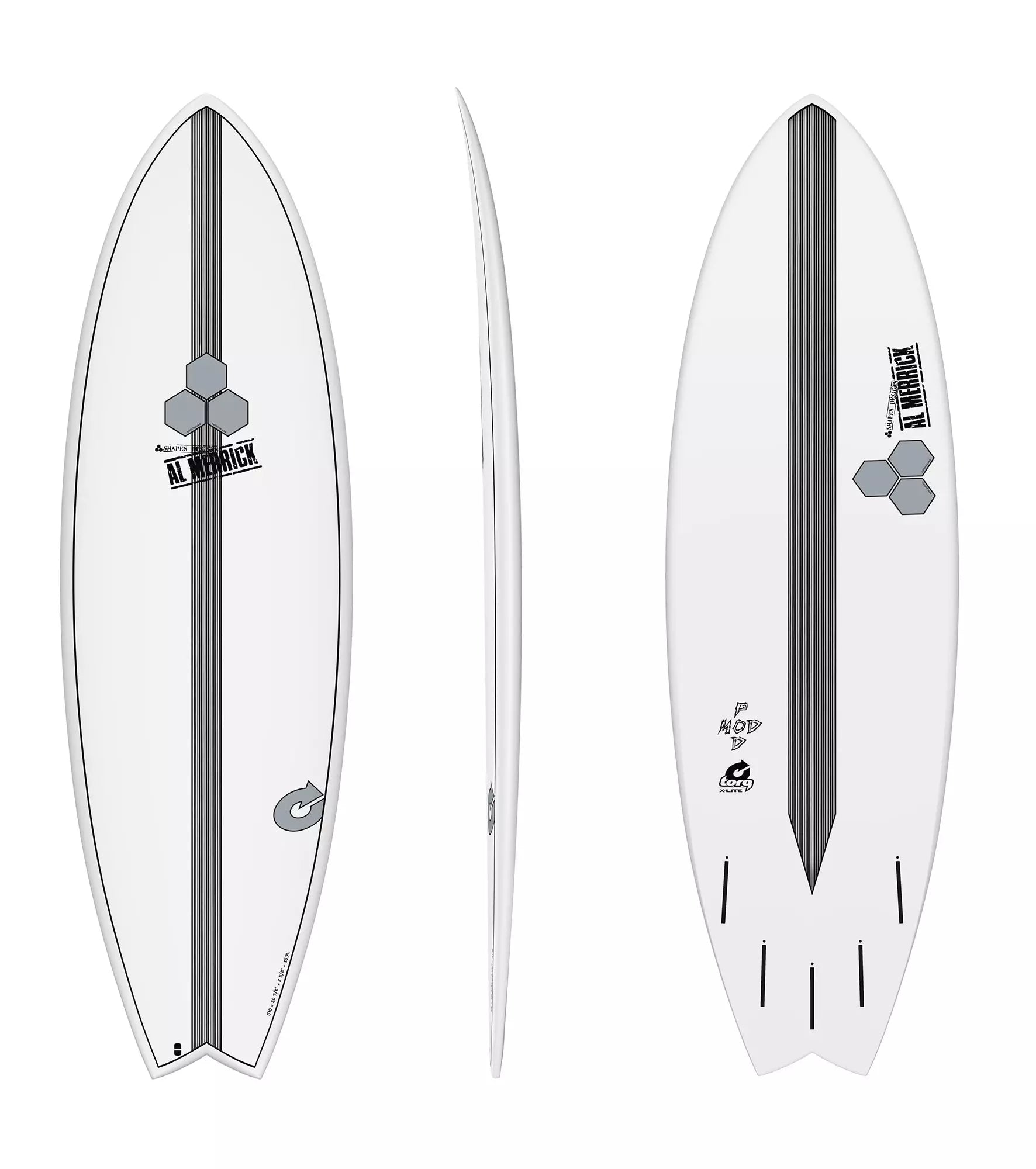 Channel Islands Pod Mod - Torq X-Lite - Futures - 5 Fin Channel Islands Pod Mod - Torq X-Lite - Futures - 5 Fin