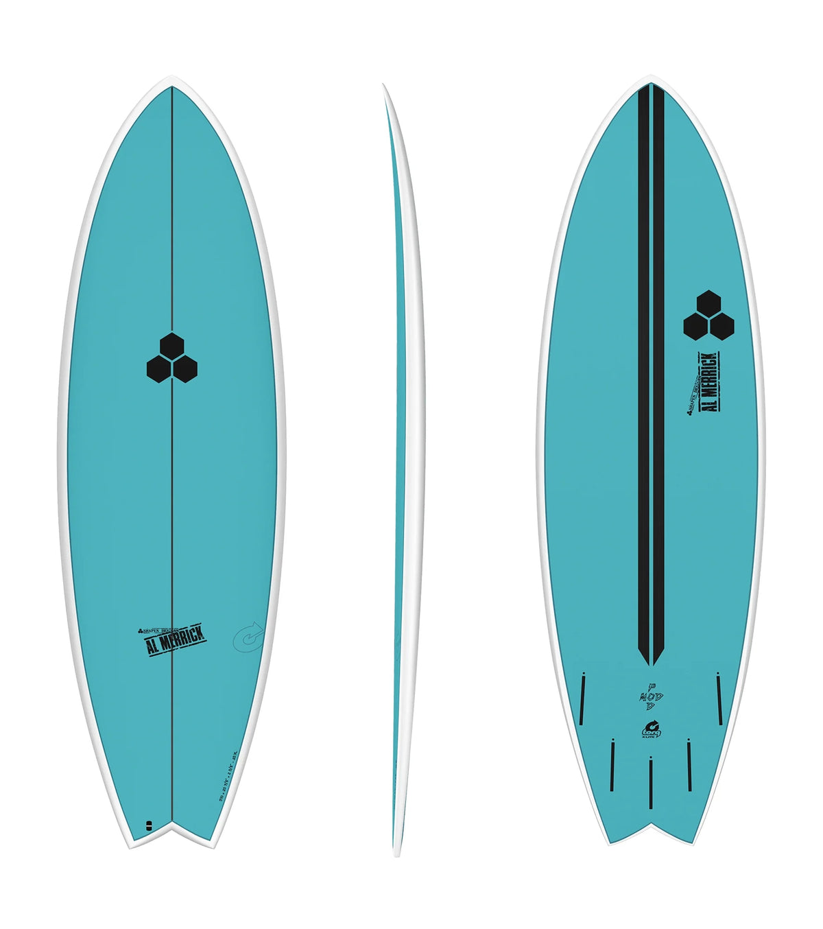 Channel Islands Pod Mod - Al Merrick - X-Lite - Futures - 5 Fin - Marine Blue