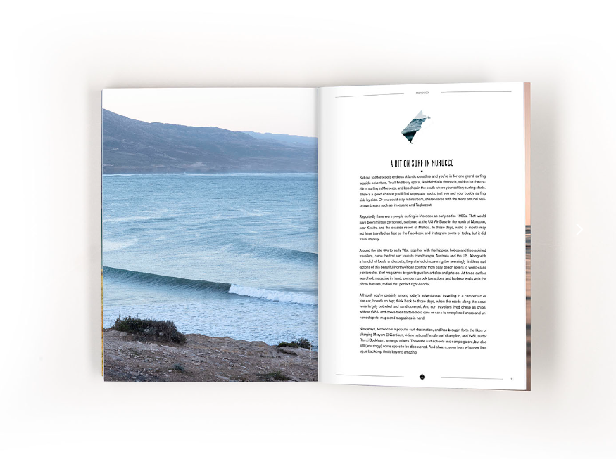 The I Love the Seaside Surf & Travel Guide to Morocco Noordzee Boardstore Surfshop Surfboards Wetsuits Surfbooks Surfschool Scheveningen Lost Al Merrick