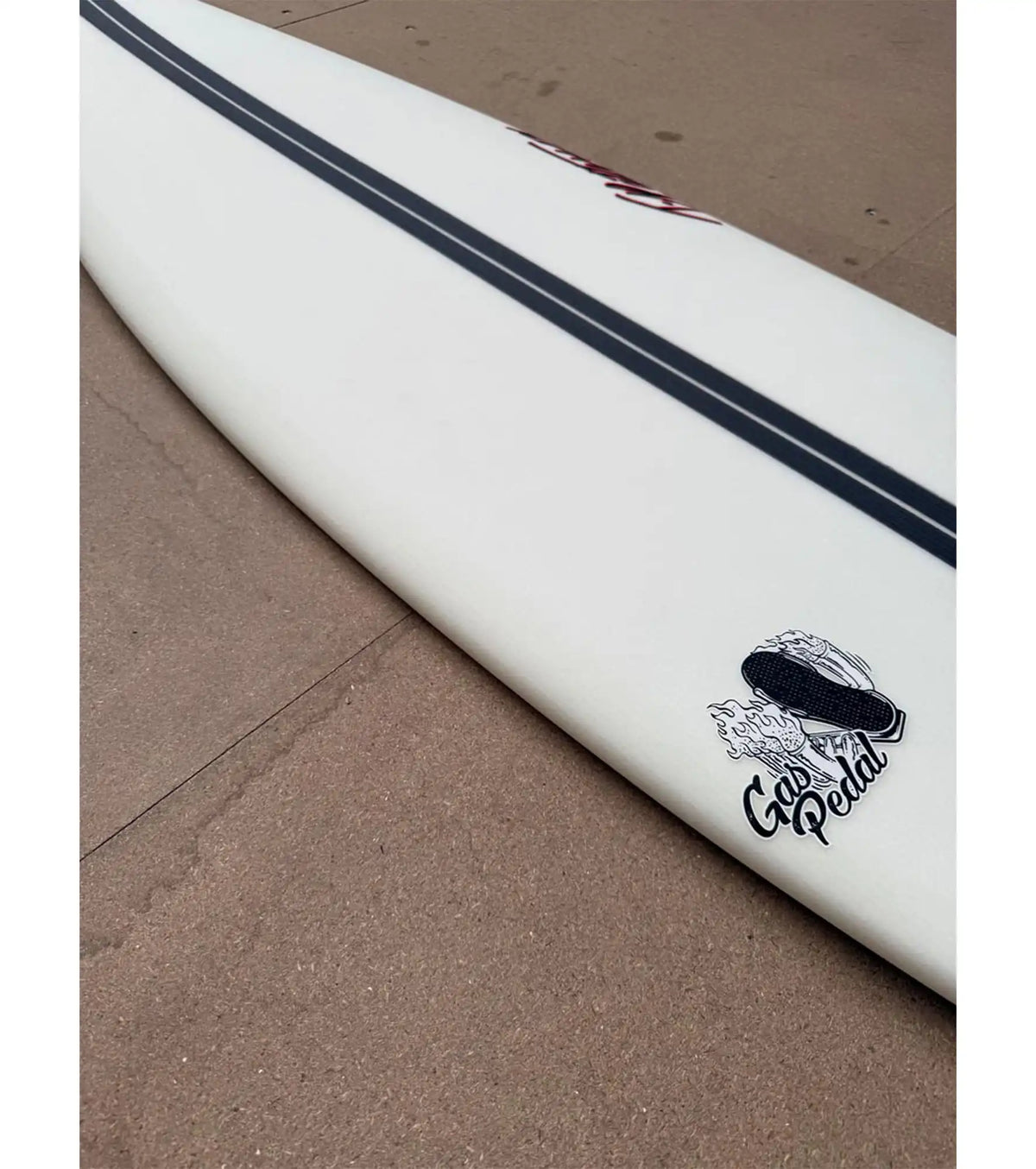 Timmy Patterson Gas Pedal - Fusion Pro - Futures - 3 Fin - Black Rail