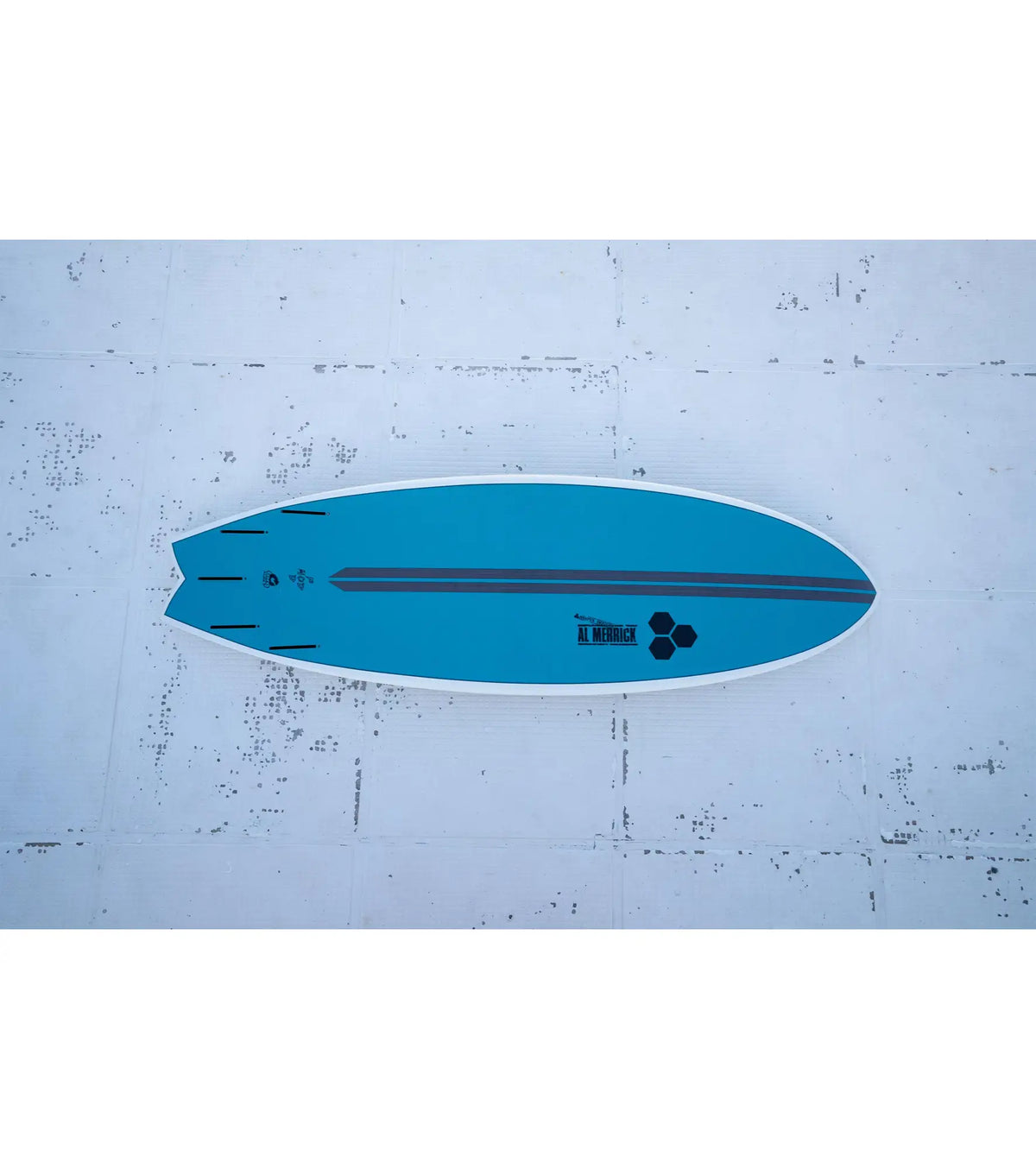 Channel Islands Pod Mod - Al Merrick - X-Lite - Futures - 5 Fin - Glacier Blue