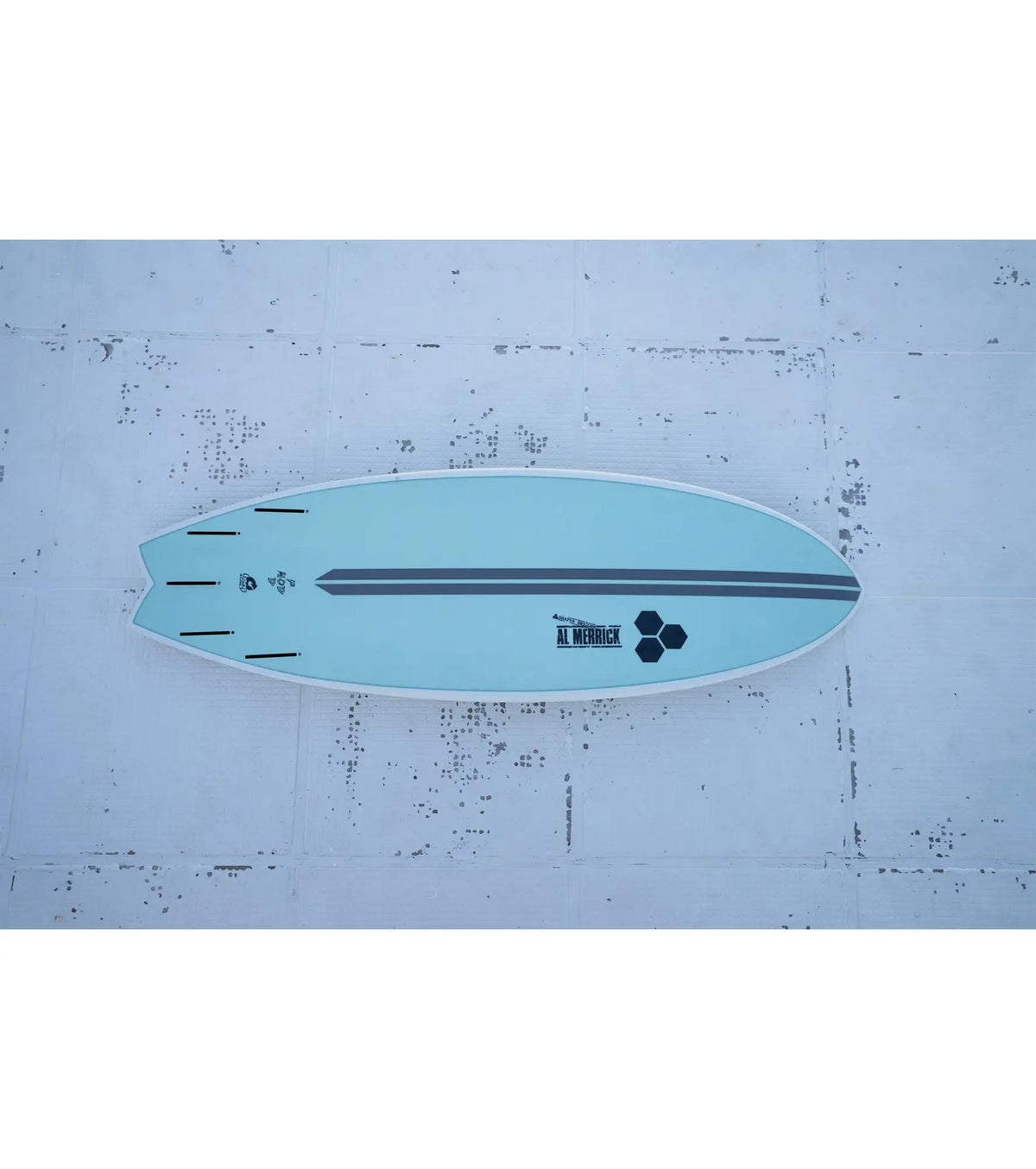 Channel Islands Pod Mod - Al Merrick - X-Lite - Futures - 5 Fin - Glacier Blue
