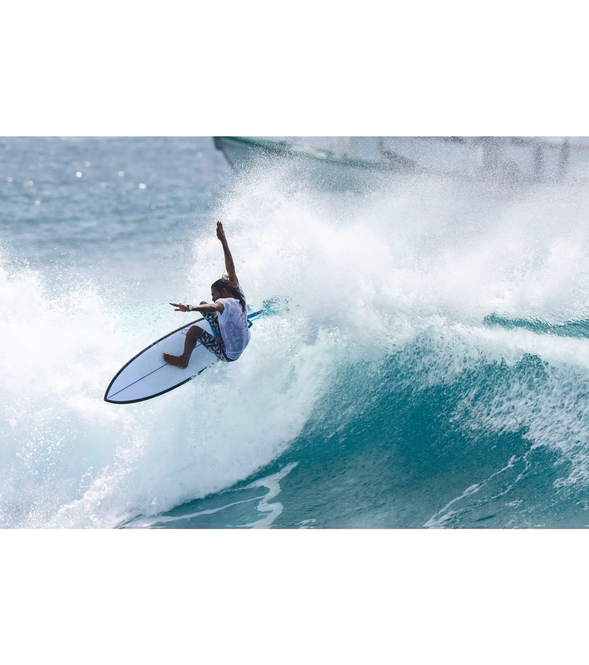 Torq Go-Kart TEC - FCS II - 5 Fin - Black Rail