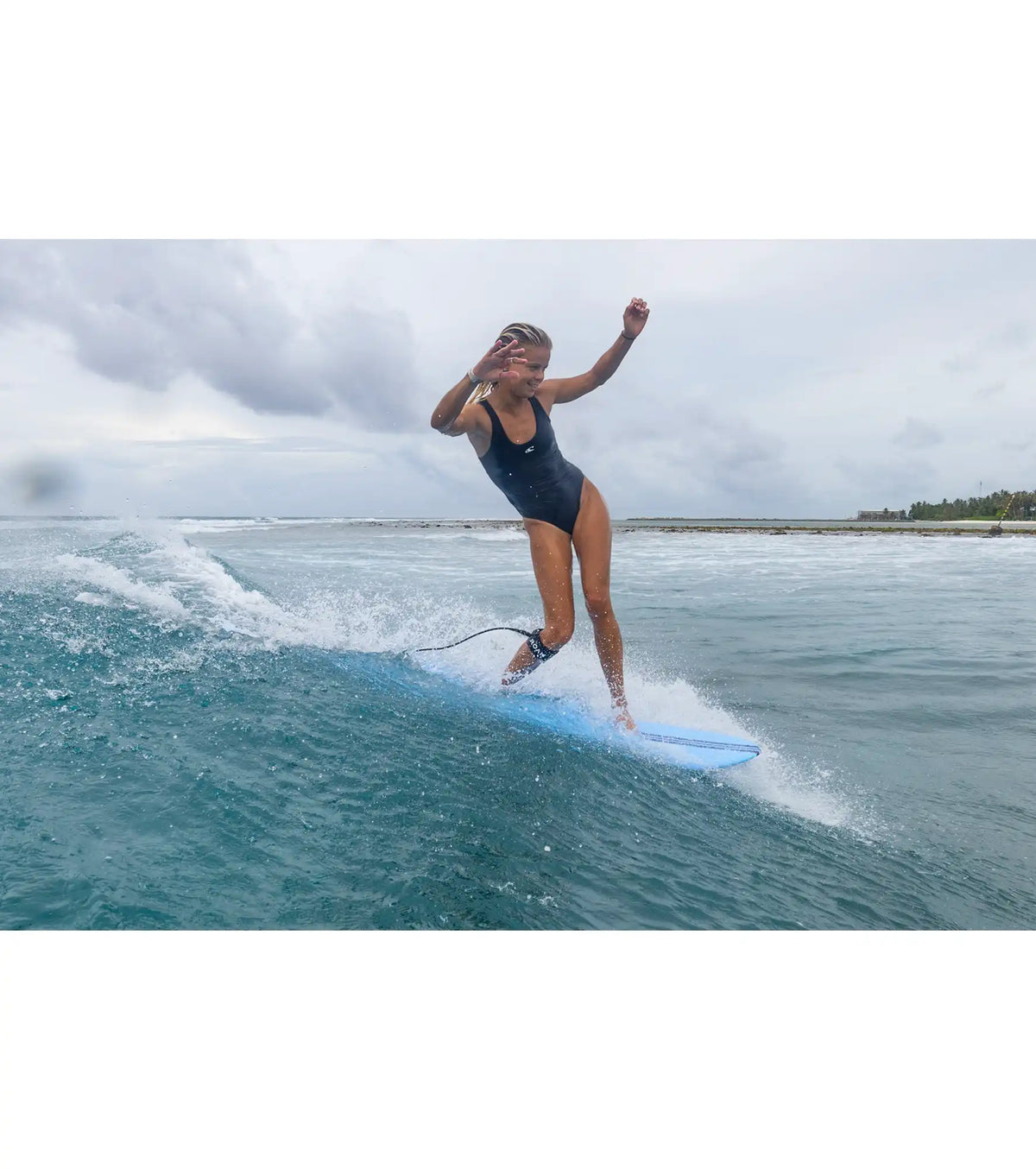 Torq The Don XL TEC - FCS II - 2 + 1 Fin - Ice Blue
