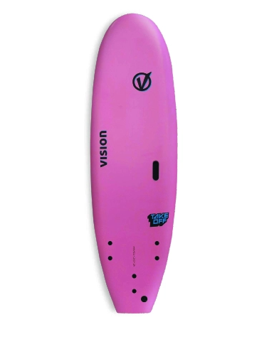 Roze Softtop Noordzee boardstore Surfschool Scheveningen surfshop webshop