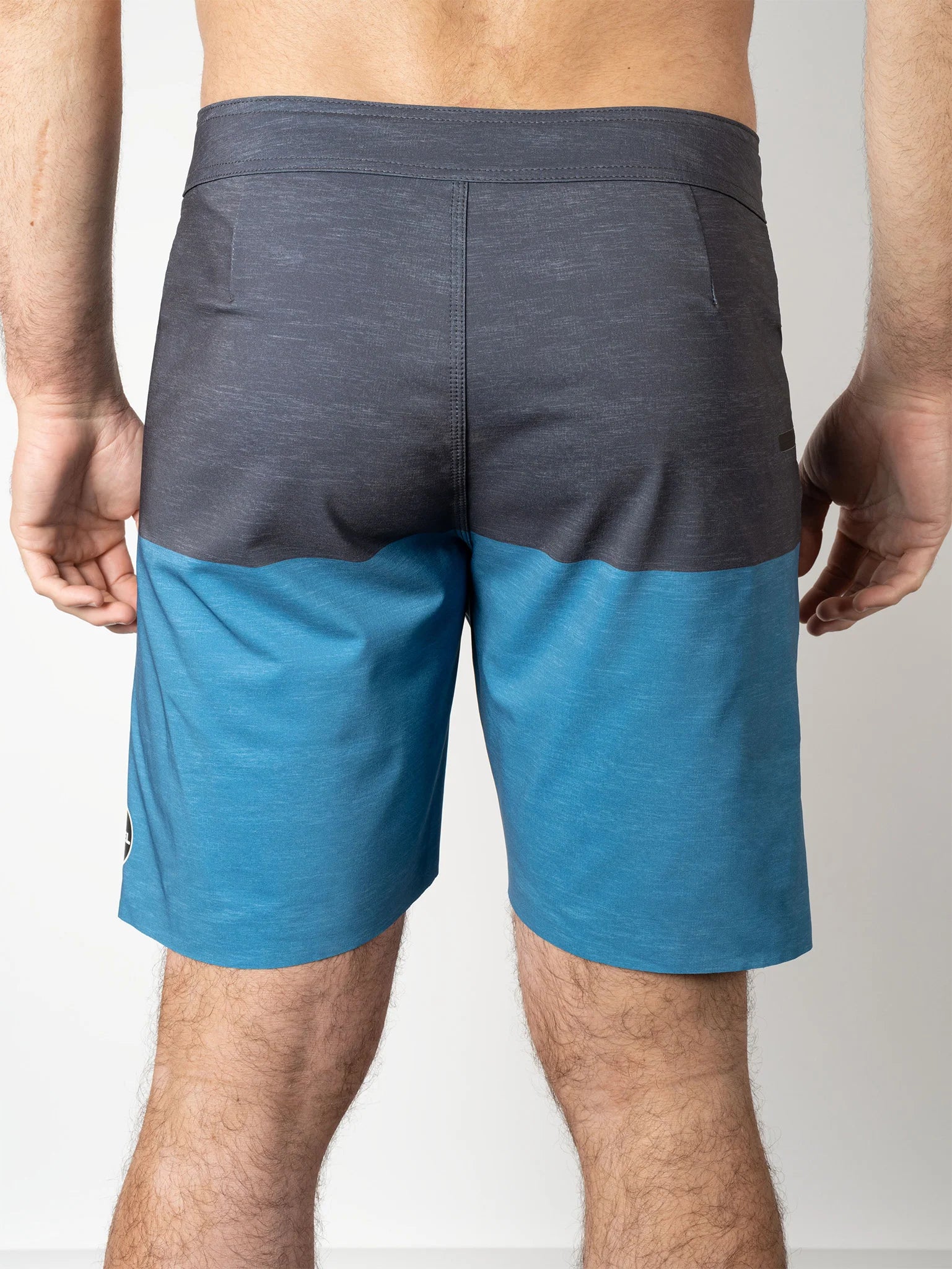 Men's Infiniti 18.5" Boardshort - Heather Black/Blue