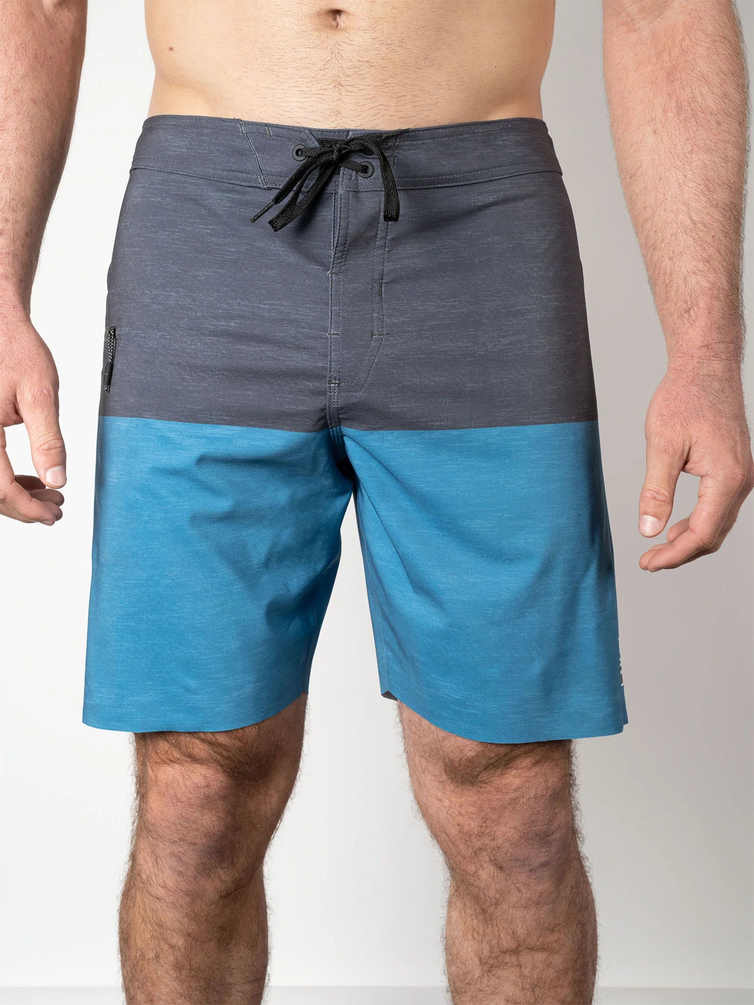 Men's Infiniti 18.5" Boardshort - Heather Black/Blue