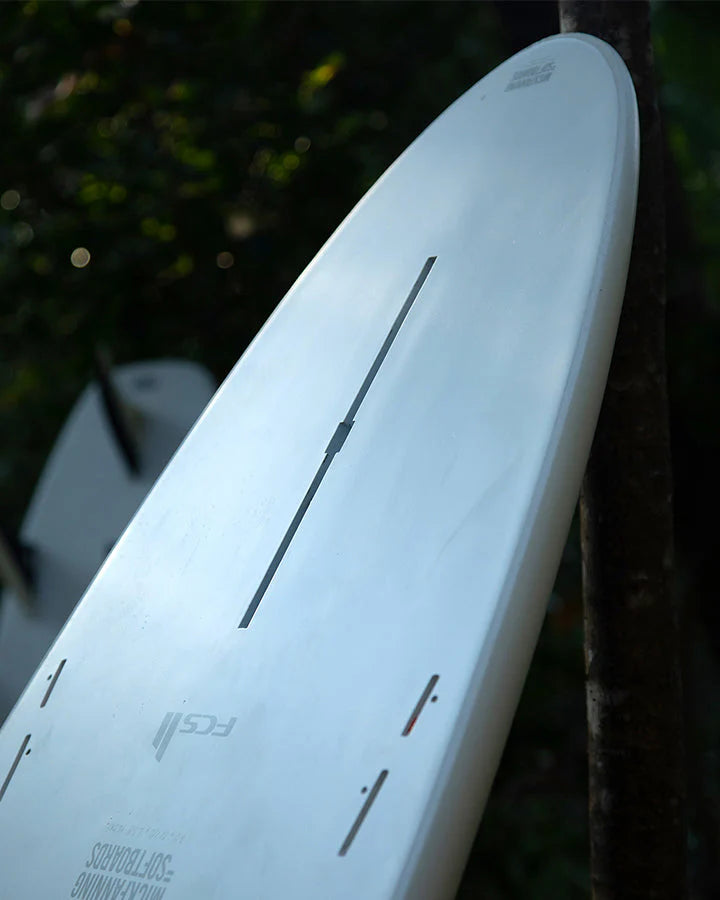 alley cat noordzee boardstore MF MICK FANNING SOftboards softtop wit single fin Noordzee Boardstore