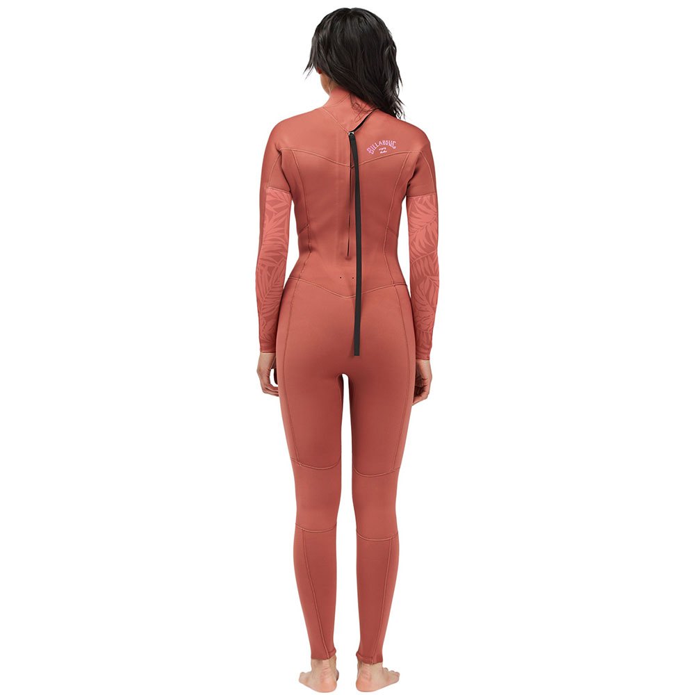 Billabong Wetsuit Womens Synergy Red Clay 3.2 BZ Noordzee Scheveningen Noord 
