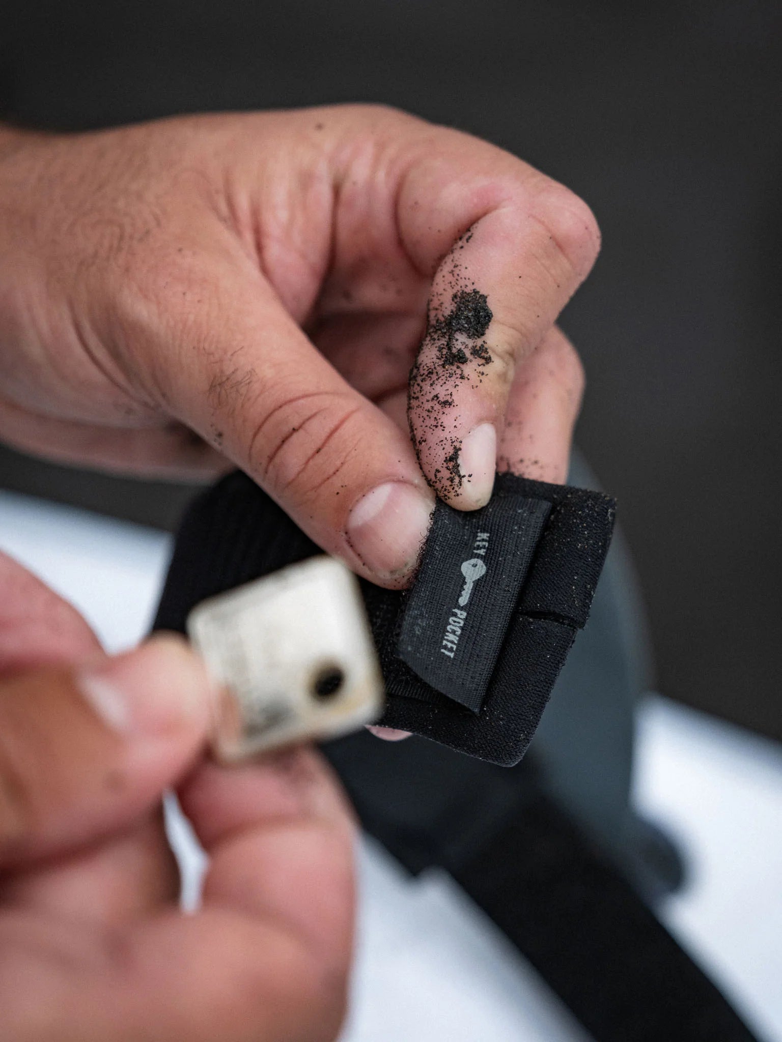 Devoted 6ft pro leash (7mm) black/aqua