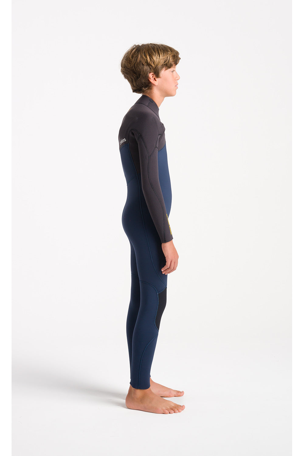 C-Skins Wetsuits NuWave Session 4:3 Junior GBS CZip Steamer-BSMXSF-J2XL BSMXSF Noordzee Boardstore surfshop Scheveningen