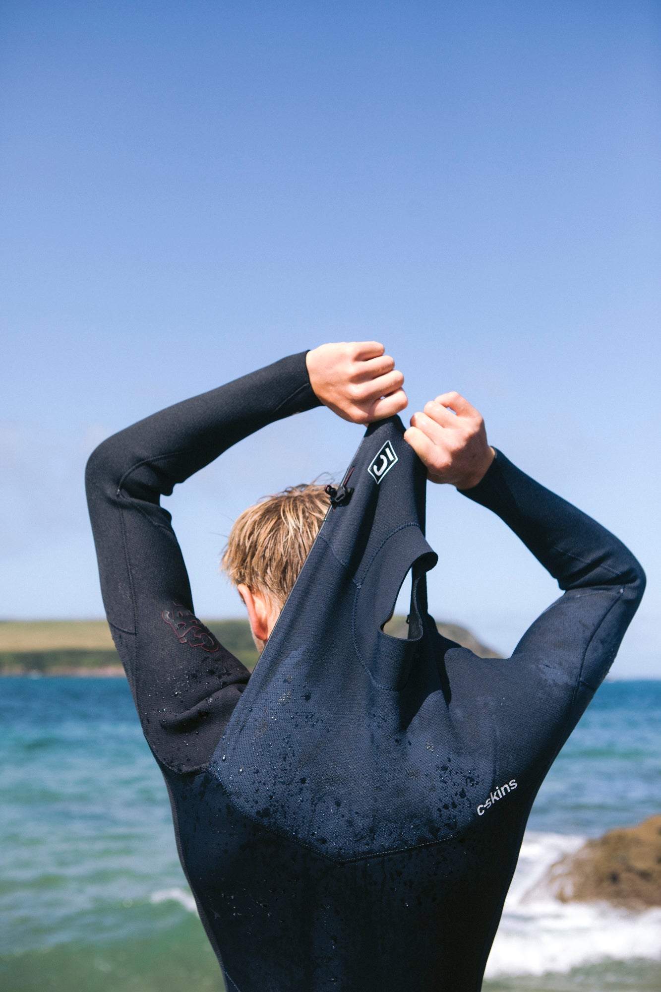 C-Skins  Session 3:2 Mens GBS Chest Zip Steamer