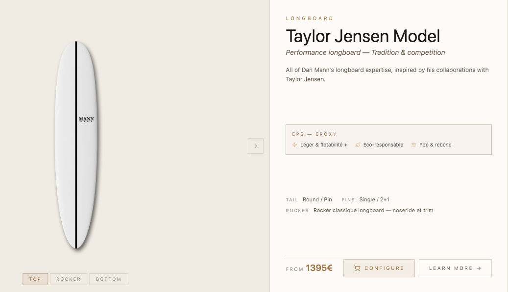 At Noordzee Boardstore, we proudly offer custom shaped boards of Dan Mann surfboards, including models developed with Firewire Surfboards and Kelly Slater Designs taylo jensen
