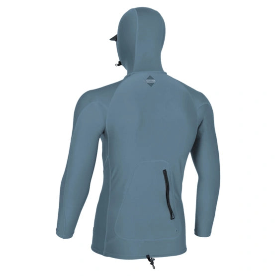 O'Neill Hyperfreak Skins L/S with Hoody Blue Fusion