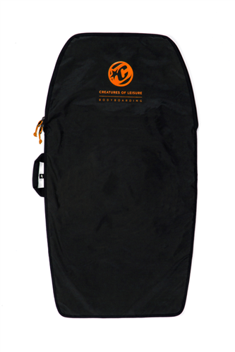 Creatures of Leisure bodyboard lite (1 brd) : black orange  Noordzee Boardstore surfshop Scheveningen