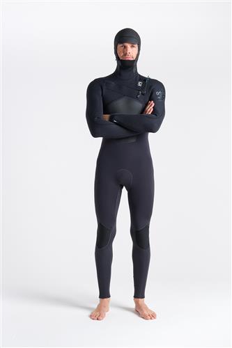 C-Skins Wetsuits CW-ReWired 5:4 Mens GBS Hooded Steamer AN-BX-PE- L AN-BX-PE Noordzee Boardstore surfshop Scheveningen