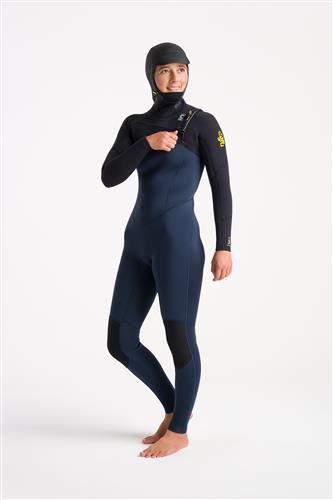 C-Skins Wetsuits CW-Solace 5:4:3 Womens GBS Hooded Steamer BS-BX-SF- 6 BS-BX-SF Noordzee Boardstore surfshop Scheveningen