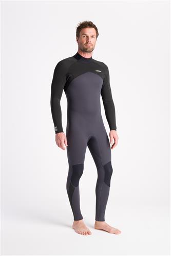 C-Skins Wetsuits NuWave Legend 5:4:3 Mens Back Zip Steamer-BKNF-3XL BKNF Noordzee Boardstore surfshop Scheveningen