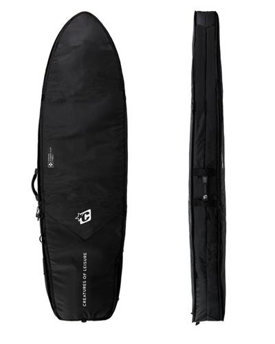 Creatures of Leisure fish double dt2.0 6'3" : black silver  Noordzee Boardstore surfshop Scheveningen