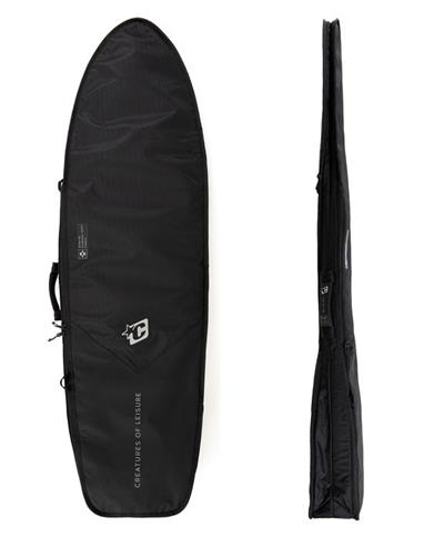 Creatures of Leisure fish day use dt2.0 6'3" : black silver military black Noordzee Boardstore surfshop Scheveningen