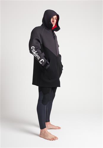 C-Skins Wetsuits C-Storm Chaser 3mm Flatlock Jacket-BK-AN-L-XL BK-AN-L Noordzee Boardstore surfshop Scheveningen