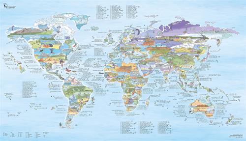 Awesome Maps kitesurf map re-writable edition  Noordzee Boardstore surfshop Scheveningen