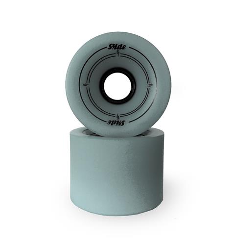 Slide Surf Skateboards slide 70mm wheel set 78A arctic blue  (pack of 4 wheels)  Noordzee Boardstore surfshop Scheveningen