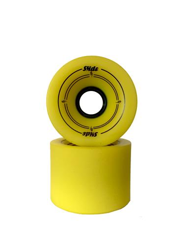 Slide Surf Skateboards slide 70mm wheel set 78A lime (pack of 4 wheels)  Noordzee Boardstore surfshop Scheveningen