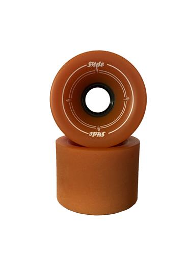 Slide Surf Skateboards slide 70mm wheel set 78A toffee (pack of 4 wheels)  Noordzee Boardstore surfshop Scheveningen