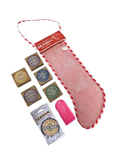 Sex Wax sex wax christmas sock  Noordzee Boardstore surfshop Scheveningen