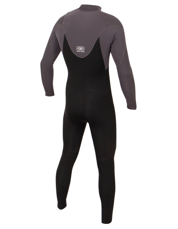 OCEAN EARTH WETSUIT MENS FREE-FLEX 4/3 CHEST ZIP ( LARGE ONLY ) - Image 2