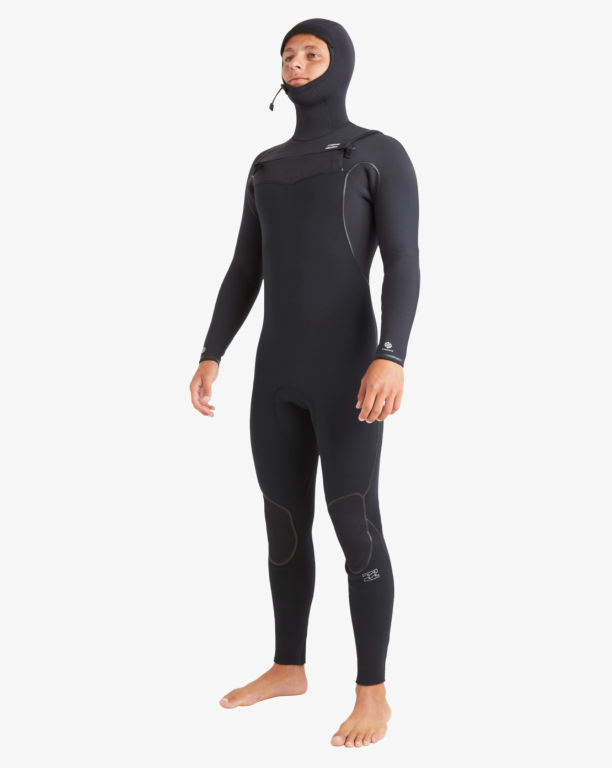 Billabong Mens Wetsuit - 6/5mm - Furnace Natural Graphene - Chest Zip ( MT / L ) - Image 4
