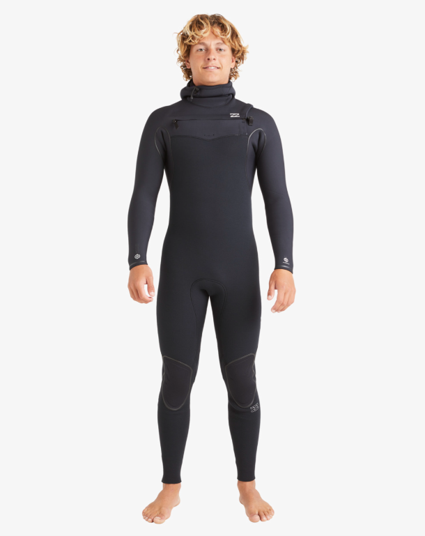 Billabong Mens Wetsuit - 6/5mm - Furnace Natural Graphene - Chest Zip ( MT / L )