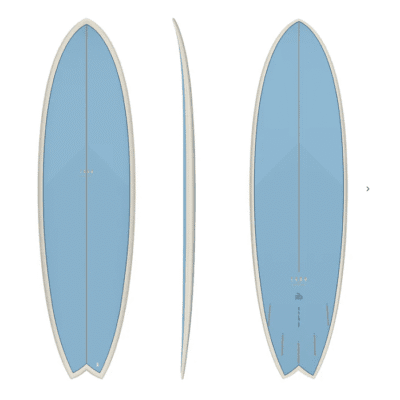 TORQ MOD FISH TET - FUTURES - 5 FIN - MAKO BLUE ( 6'10 - 7'2 )